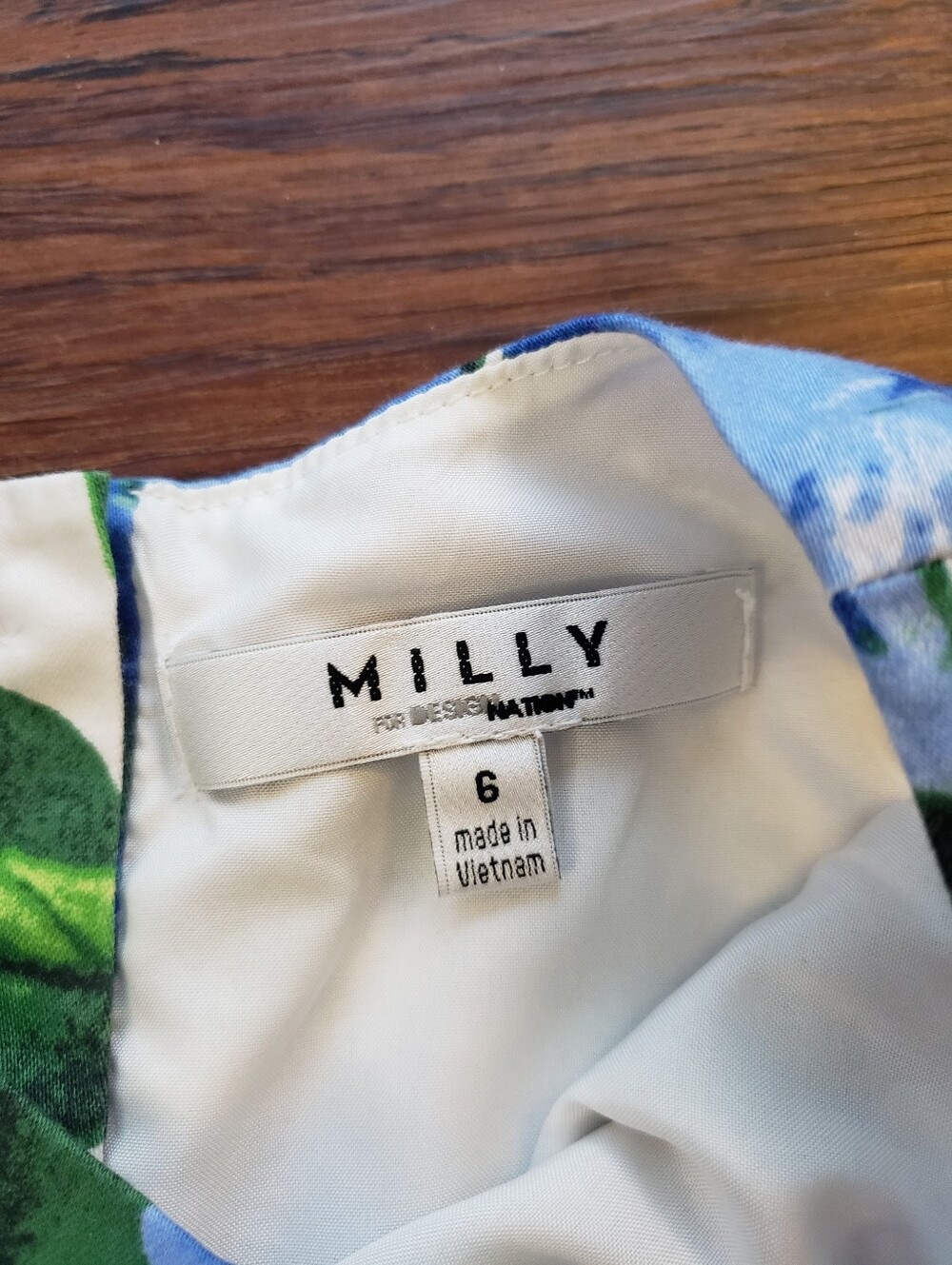 Milly Girls Floral Dress Size 6 Boho Wedding Summer Cotton - Picture 2 of 4